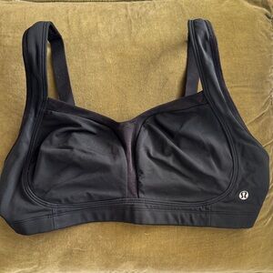 lululemon athletica Classic Black Sports Bra 36DD